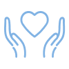Icon representing Pilot's donation initiatives supporting local communities